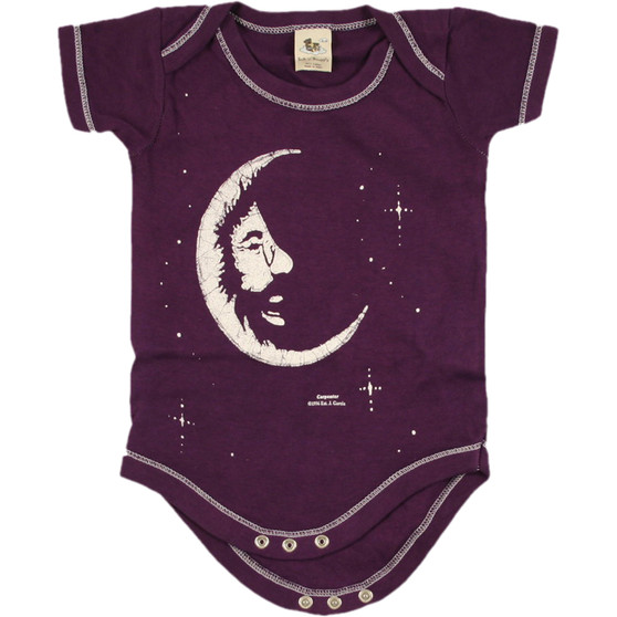 Liquid Blue Jerry Moon Purple Onesie