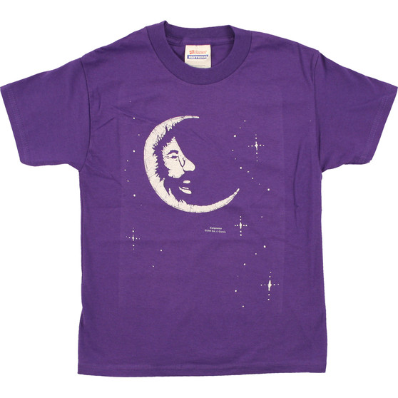 Liquid Blue Jerry Moon Youth Purple T-Shirt