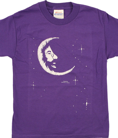 liquid blue Jerry Moon Youth Purple T-Shirt