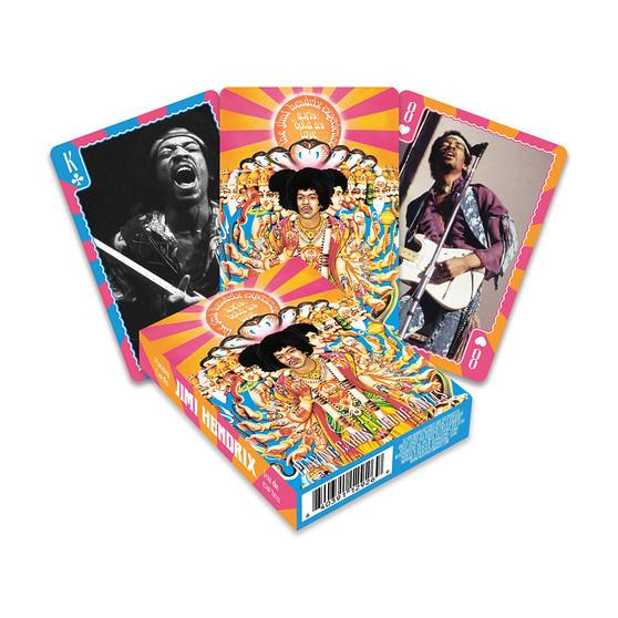 Liquid Blue Jimi Hendrix Playing Cards