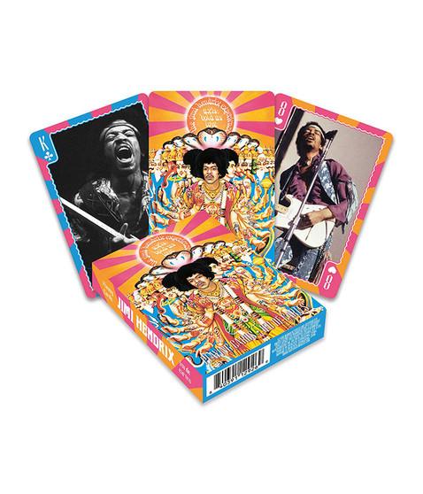 liquid blue Jimi Hendrix Playing Cards