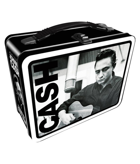 liquid blue Johnny Cash Lunch Box