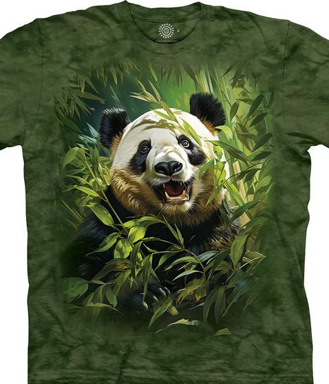 liquid blue Joyful Panda Classic Cotton T-Shirt