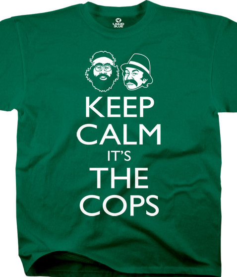 liquid blue Keep Calm Green T-Shirt