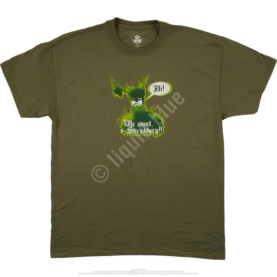 Liquid Blue Knights Of Ni Green T-Shirt