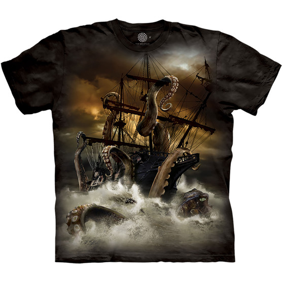 Liquid Blue Kraken Classic Cotton T-Shirt