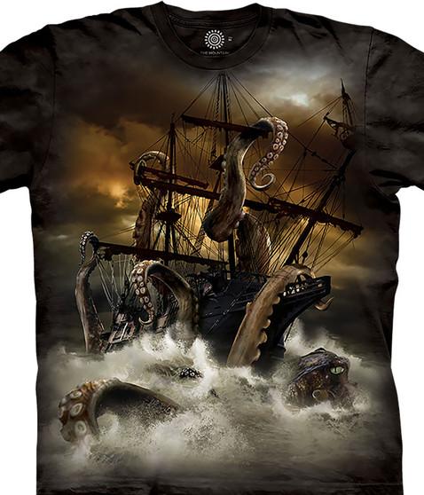 liquid blue Kraken Classic Cotton T-Shirt