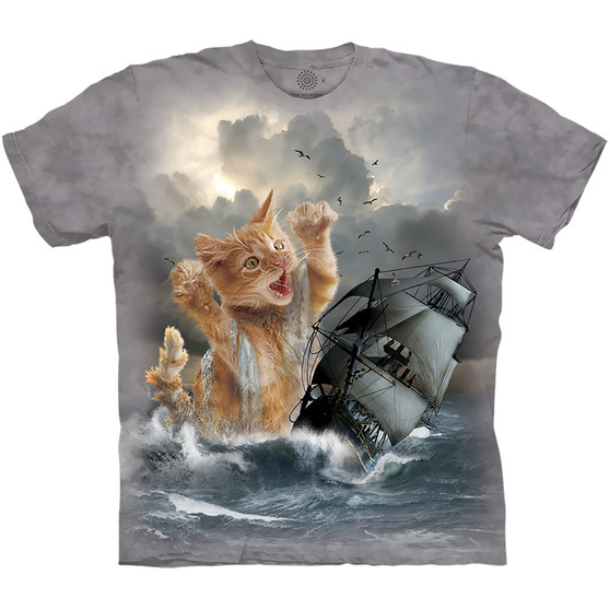 Liquid Blue Krakitten Classic Cotton T-Shirt