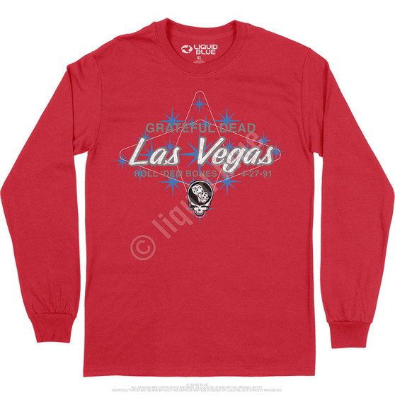 Liquid Blue Las Vegas Long Sleeve T-Shirt