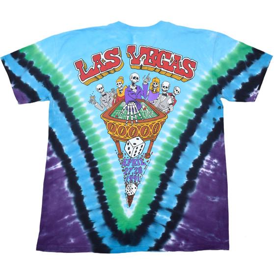 Liquid Blue Laughing Bones Tie-Dye T-Shirt