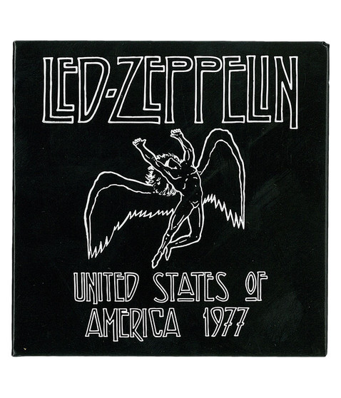 liquid blue Led Zep USA 1977 Magnet