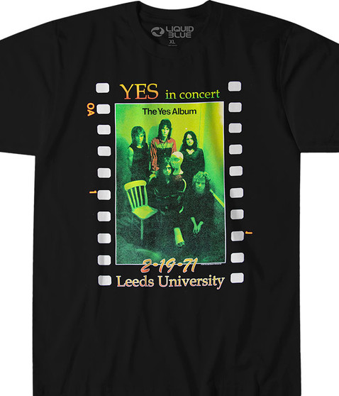 liquid blue Live At Leeds Black Athletic T-Shirt