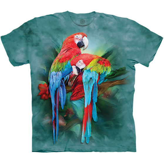 Liquid Blue Macaw Mates Classic Cotton T-Shirt