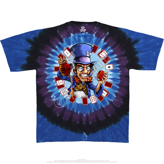 Liquid Blue Mad Hatter Tie-Dye T-Shirt