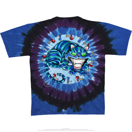 Liquid Blue Mad Hatter Tie-Dye T-Shirt