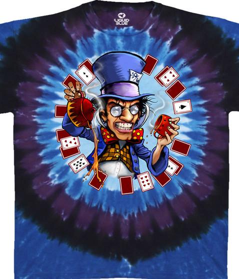liquid blue Mad Hatter Tie-Dye T-Shirt