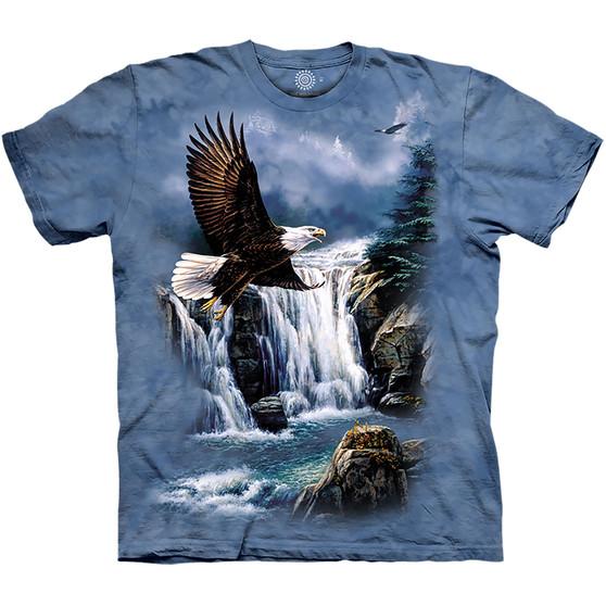 Liquid Blue Majestic Flight Classic Cotton T-Shirt