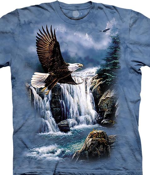 liquid blue Majestic Flight Classic Cotton T-Shirt