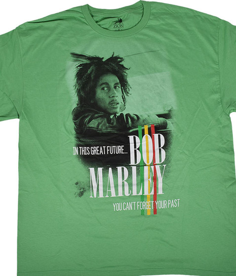 liquid blue Marley Forget the Past Green T-Shirt