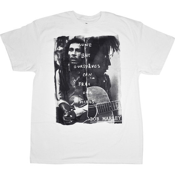 Liquid Blue Marley Free Our Minds White T-Shirt