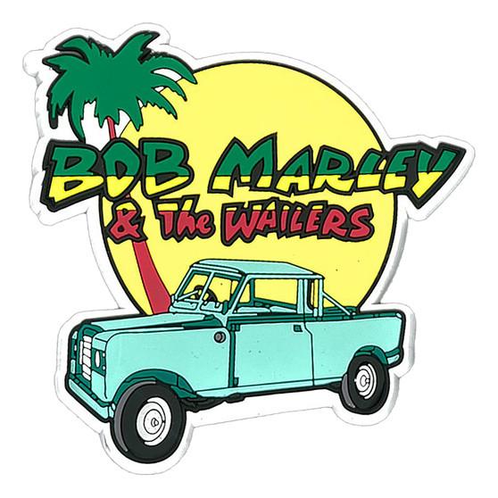 Liquid Blue Marley Jeep Magnet
