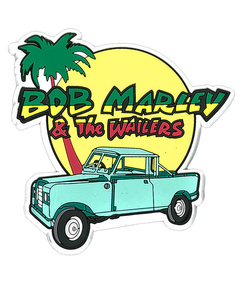 liquid blue Marley Jeep Magnet