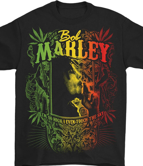 liquid blue Marley Kaya Now Black T-Shirt