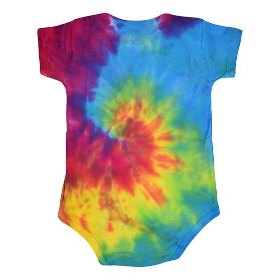 Liquid Blue Marley Smile Tie-Dye Onesie
