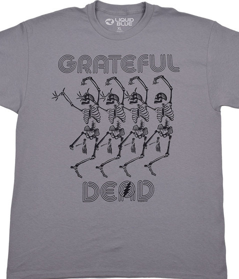 liquid blue Marquee Dead Grey T-Shirt