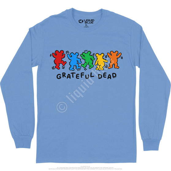 Liquid Blue Metro Bears Long Sleeve T-Shirt