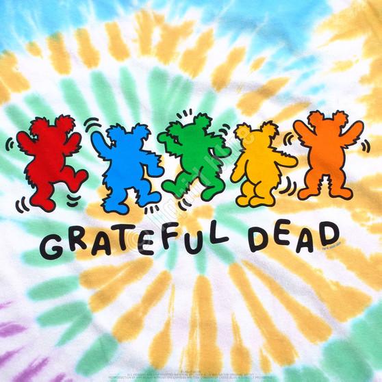 Liquid Blue Metro Bears Tie-Dye T-Shirt