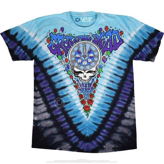 Liquid Blue Midnight Hour Tie-Dye T-Shirt