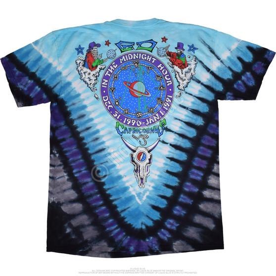 Liquid Blue Midnight Hour Tie-Dye T-Shirt