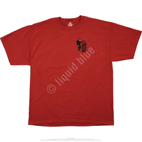 Liquid Blue Ministry Of Silly Walks Red T-Shirt