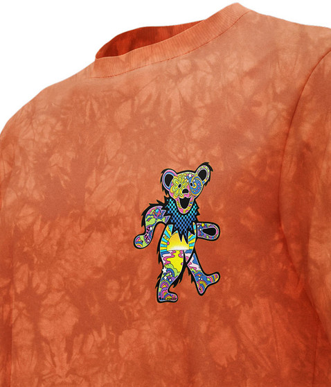 liquid blue Mod Bear Chest T-Shirt