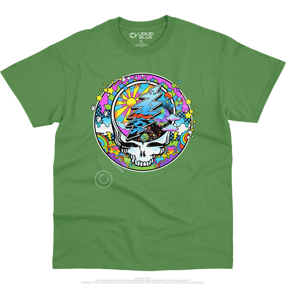Liquid Blue Mod Max SYFace Green T-Shirt