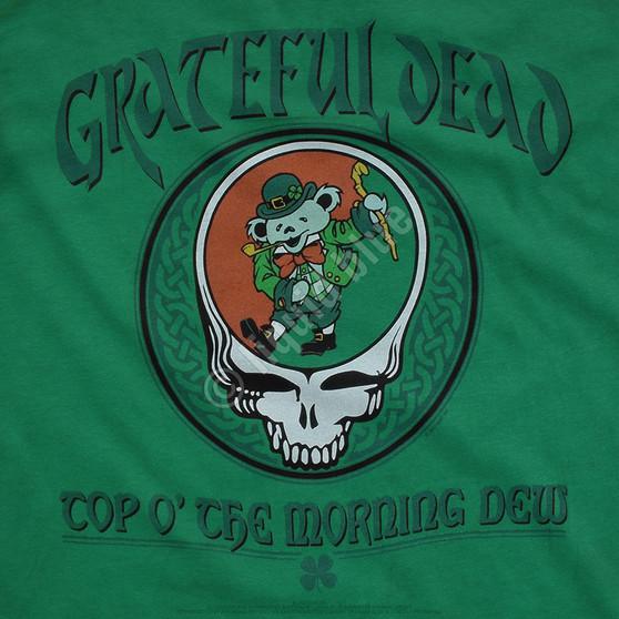 Liquid Blue Morning Dew Green Athletic T-Shirt