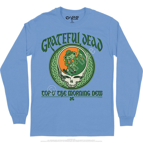 Liquid Blue Morning Dew Long Sleeve T-Shirt