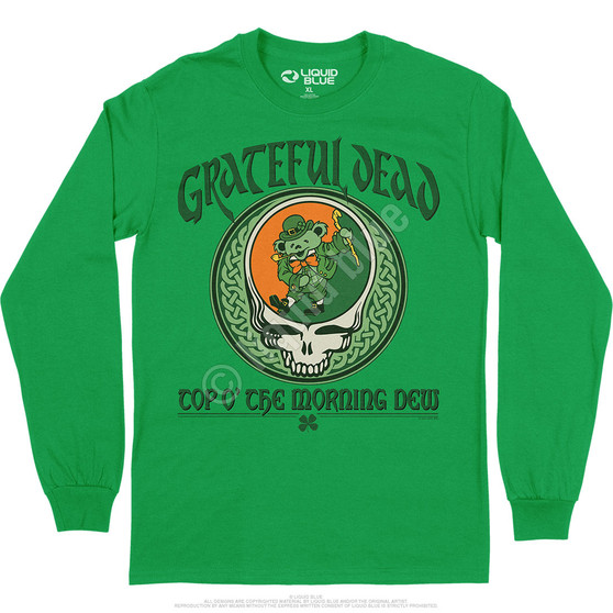 Liquid Blue Morning Dew Long Sleeve T-Shirt