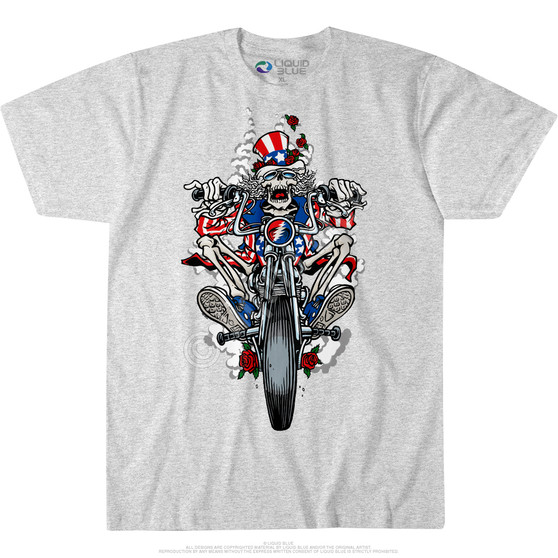 Liquid Blue Moto Sam Custom T-Shirt