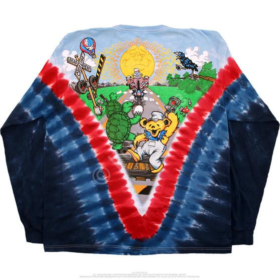 Liquid Blue Moto Sam Tie-Dye Long Sleeve T-Shirt