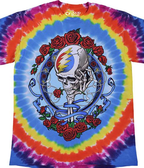 liquid blue Never Dead Tie-Dye T-Shirt