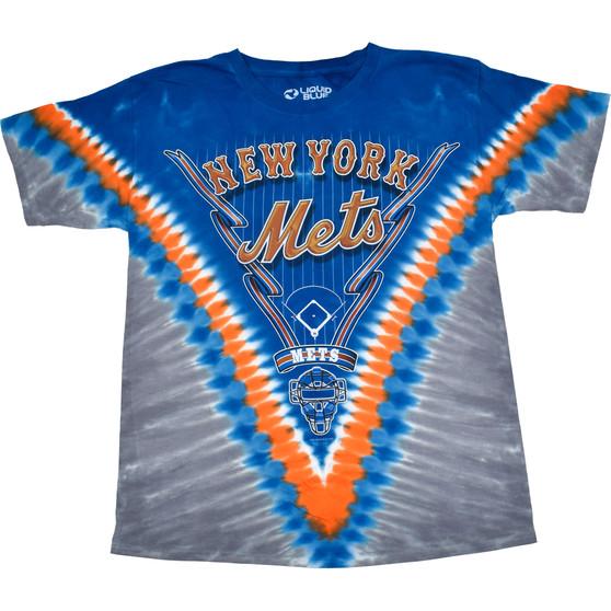 Liquid Blue New York Mets V Tie-Dye T-Shirt