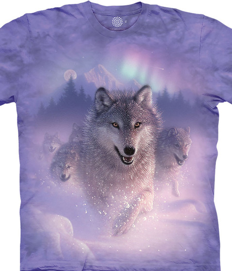 liquid blue Northern Lights Kids' T-Shirt