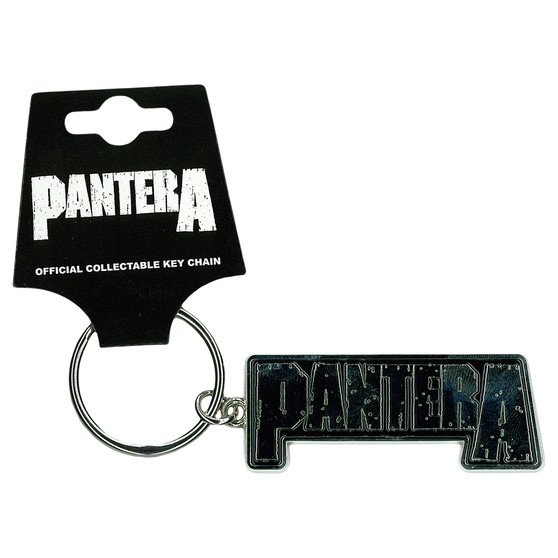 Liquid Blue Pantera Keychain