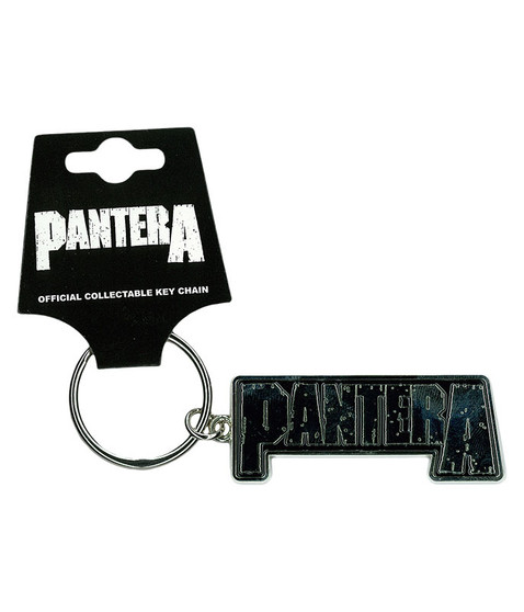 liquid blue Pantera Keychain