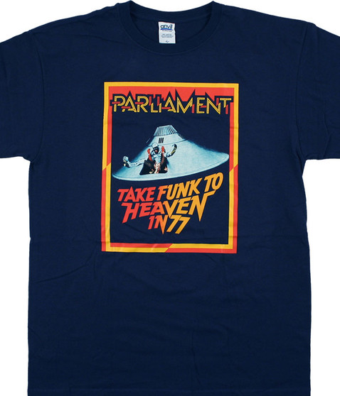 liquid blue Parliament Funk To Heaven Navy T-Shirt