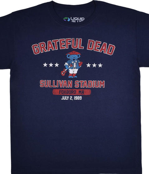 liquid blue Patriot Dead Navy T-Shirt
