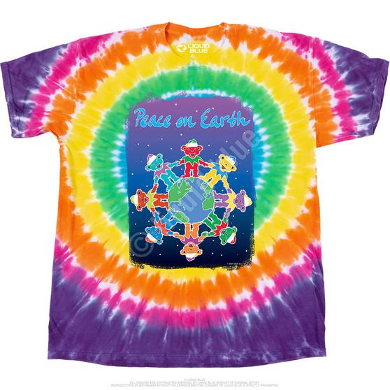 Liquid Blue Peace On Earth T-Shirt
