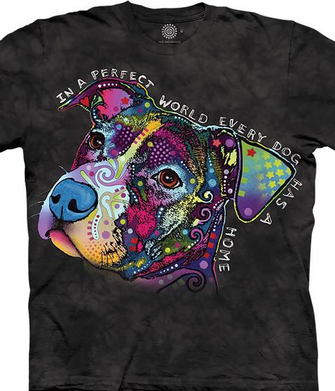 liquid blue Perfect World Classic Cotton T-Shirt